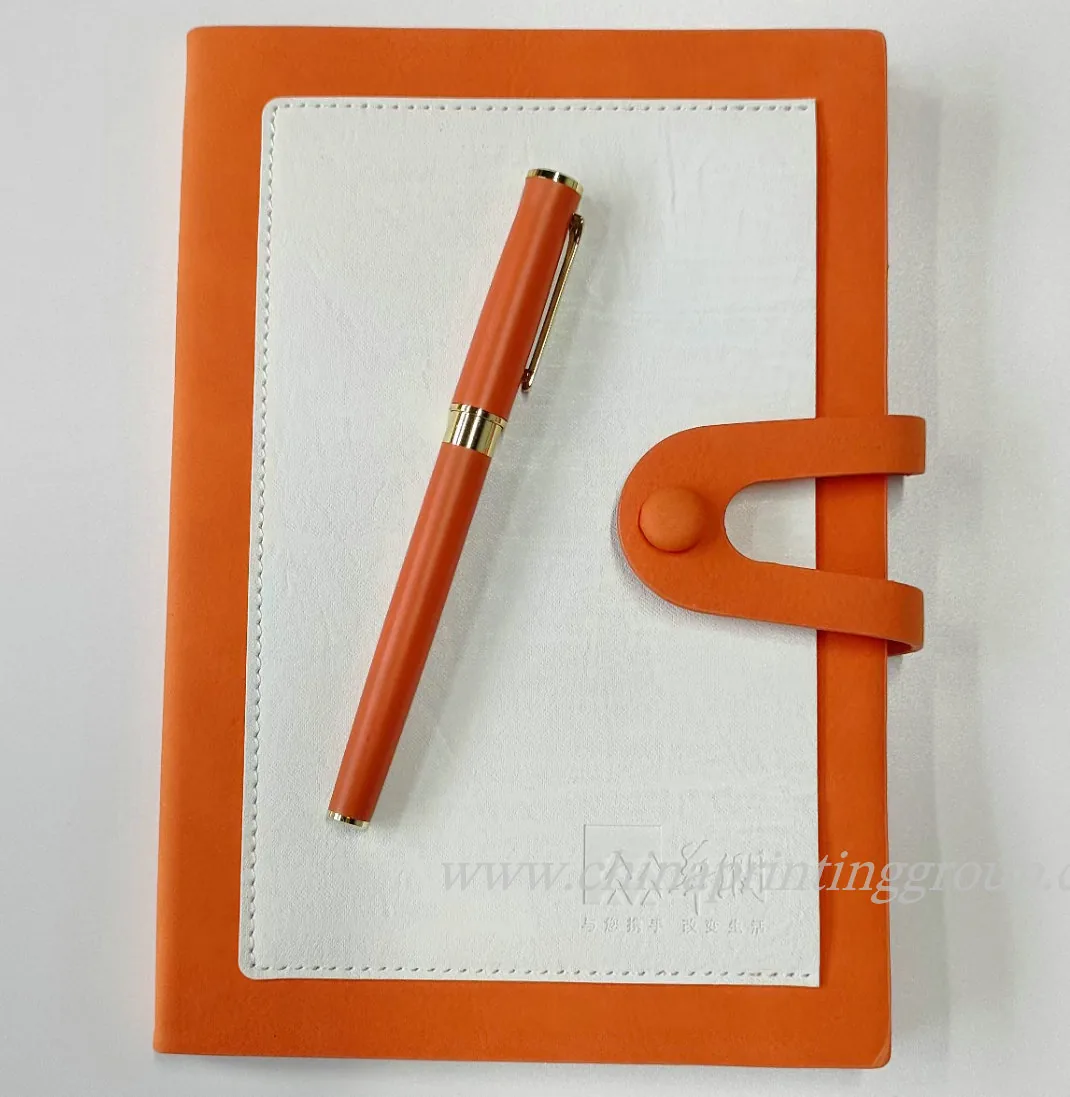Gift ballpoint metal pen with custom engraved logo