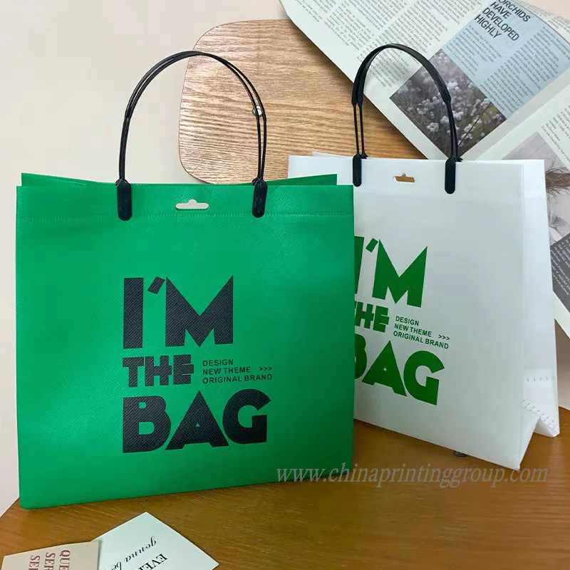 Set of personalised tote bags in different printed designs
