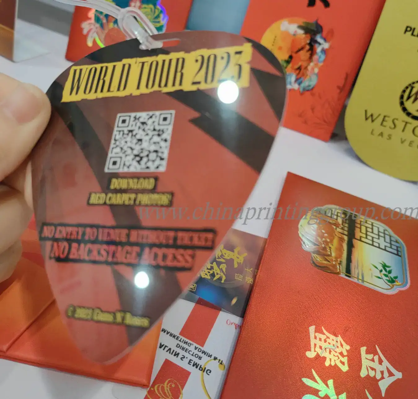 Plastic membership cards printed in full colour at credit card size