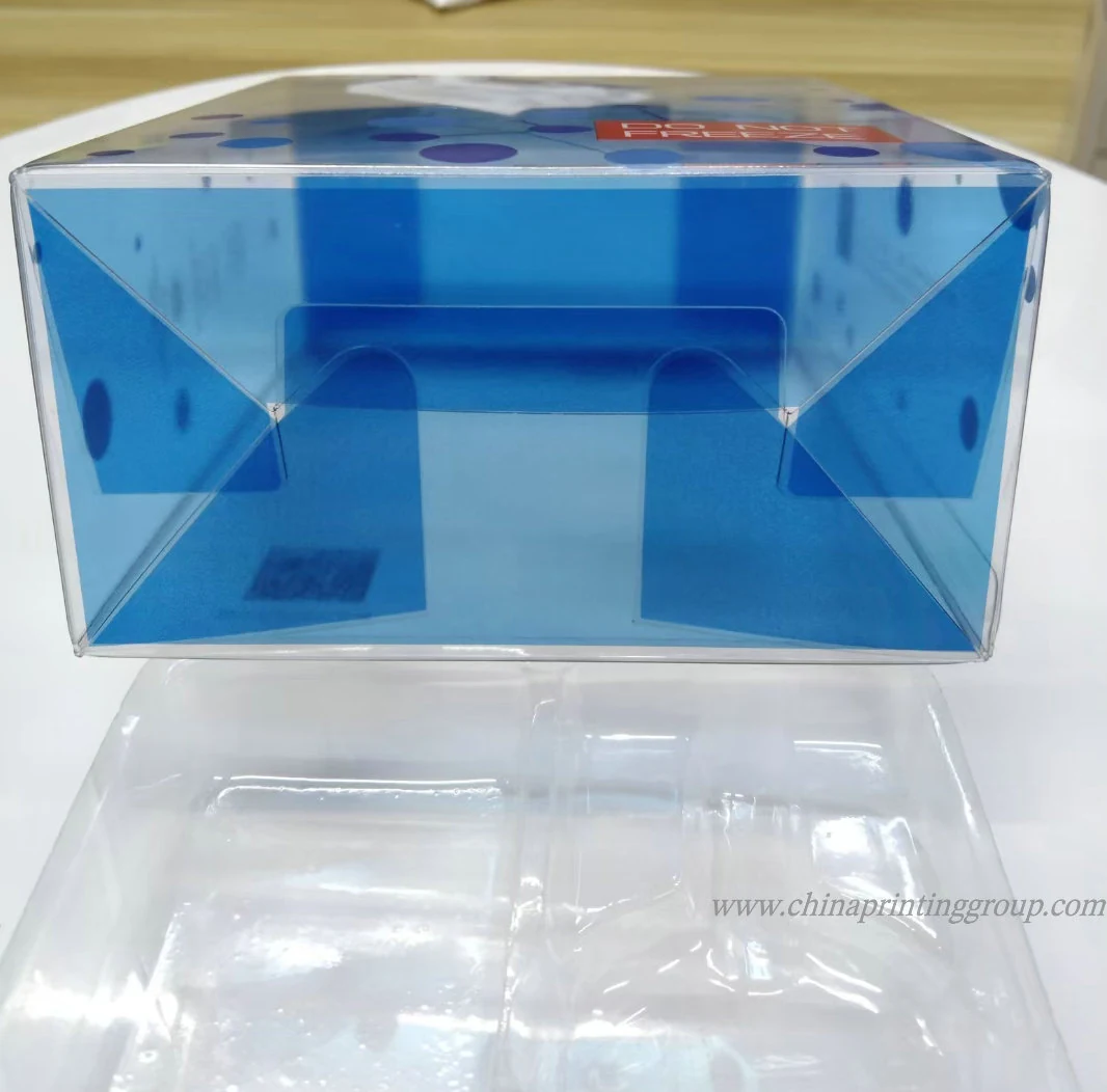 Clear plastic blister packaging trays in several cavity shapes