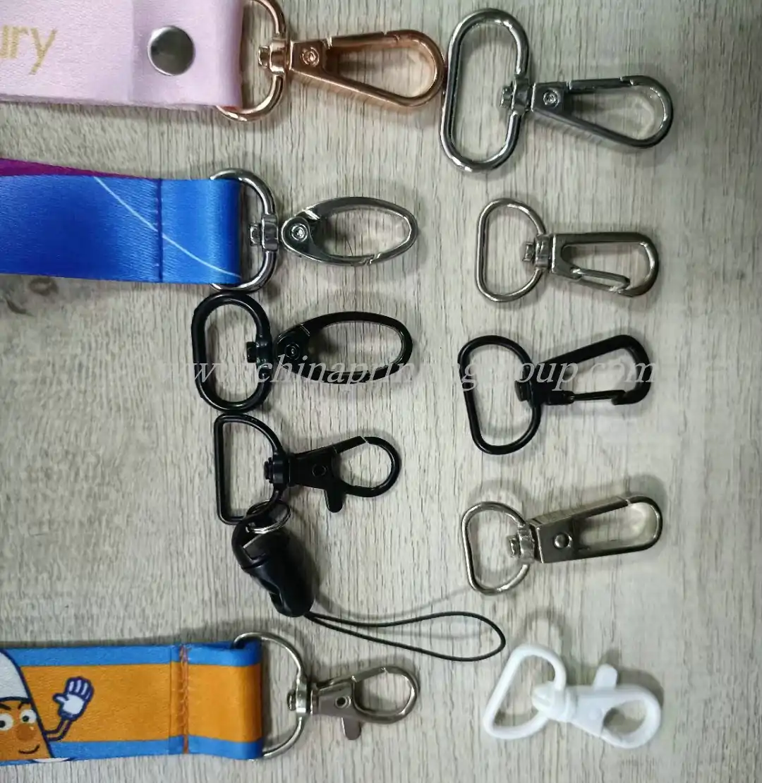 Bundle of custom printed lanyards packed for despatch