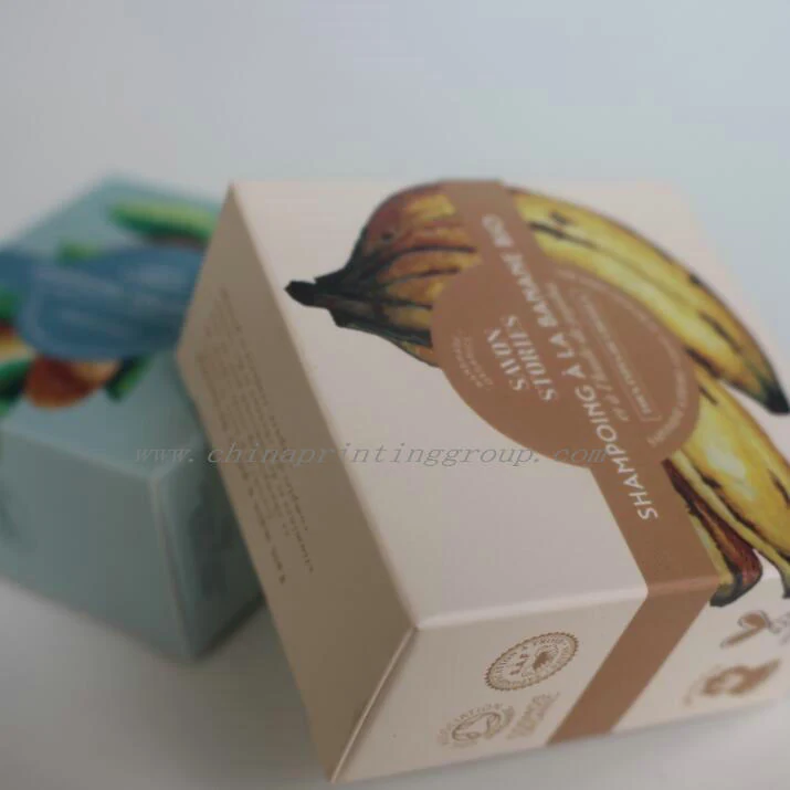 Soap boxes in several card thicknesses shown side by side
