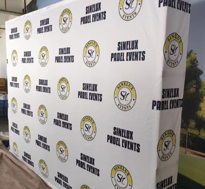 Large format promotional banner printed in full colour