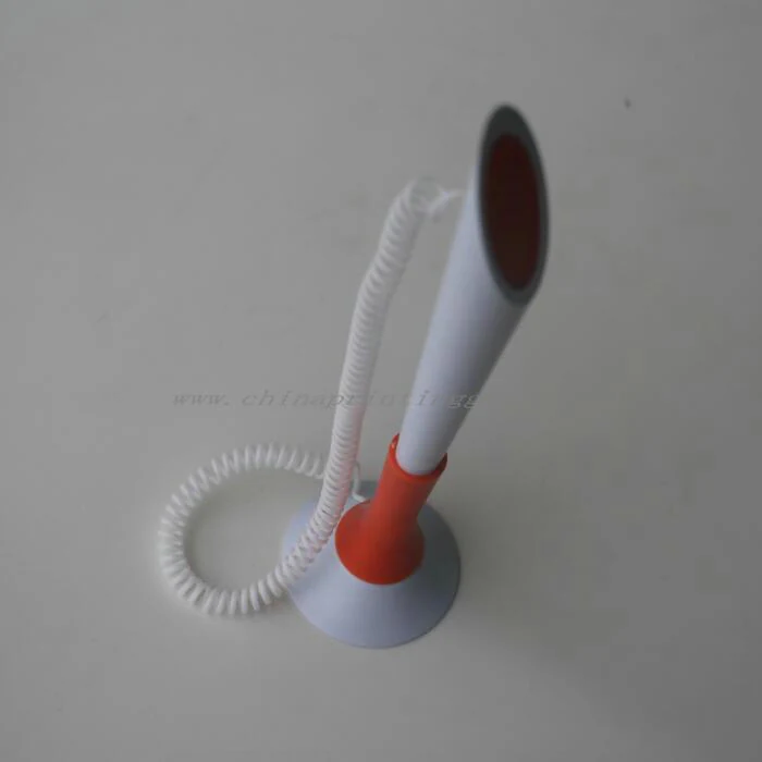 Promotional desk pen set with silk screen printed logo on the base