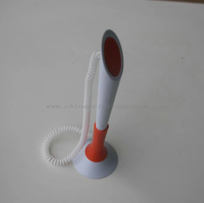 Counter pen seated in its holder shown from the front