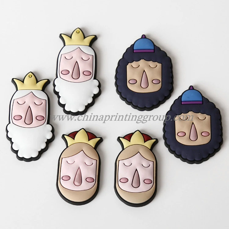 Miniature food shaped refrigerator magnets in full colour