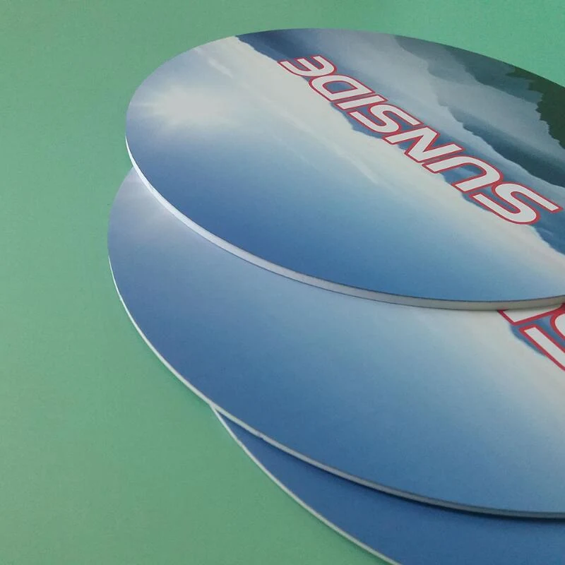 Die cut shaped PVC foam board display sign