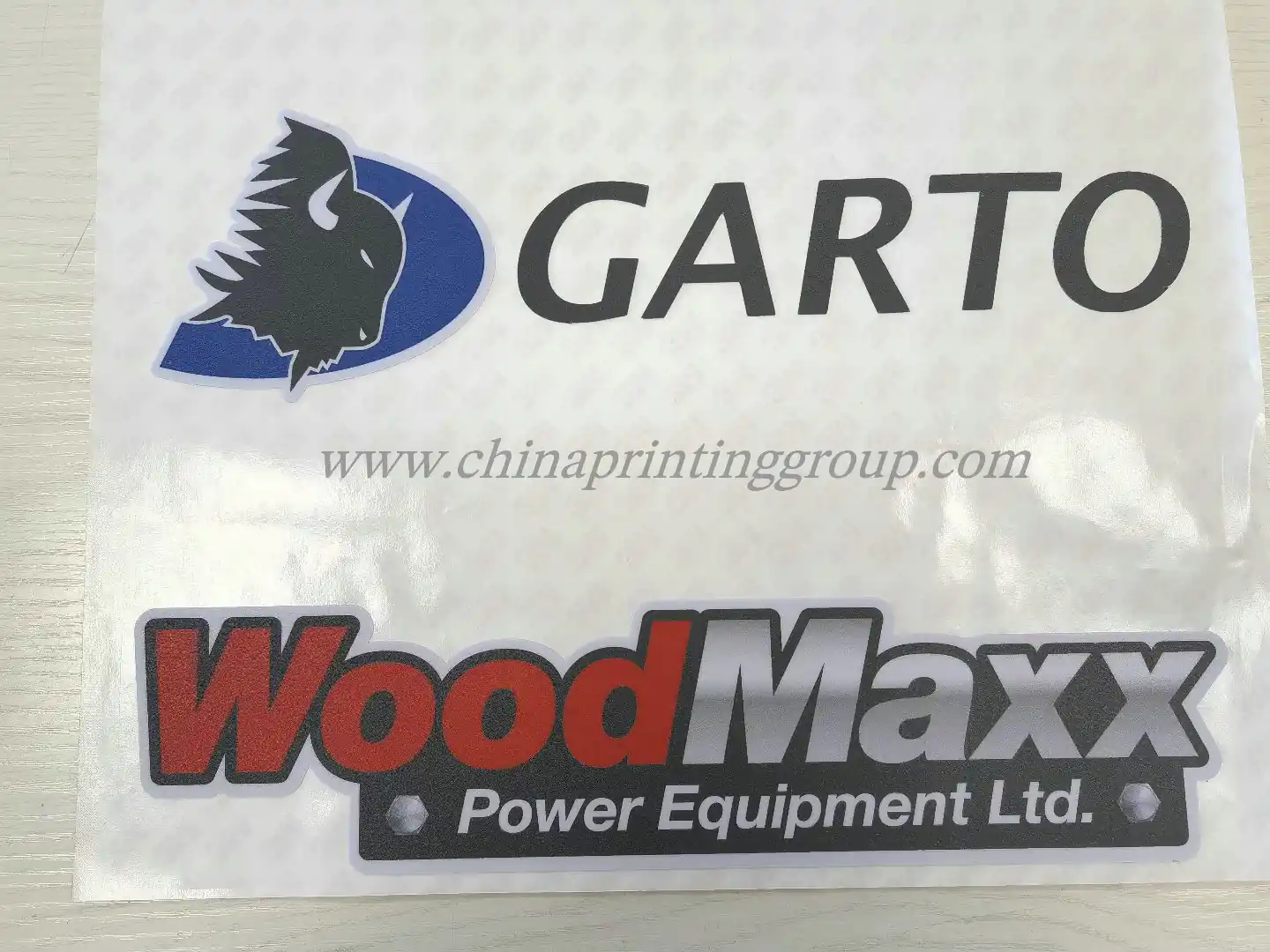 Custom reflective car sticker applied to a vehicle panel
