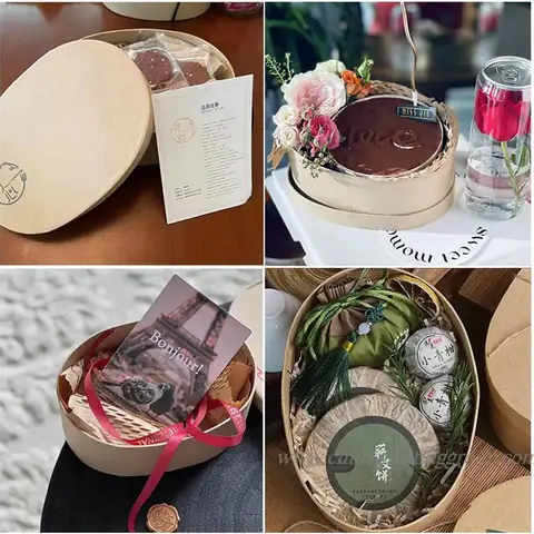 Custom printed kraft paper cardboard tube packaging for handmade soy wax candles