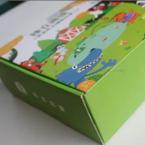 Logo printed custom mailer box for cosmetics packaging
