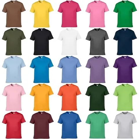 Screen printed logo t-shirt in pure cotton