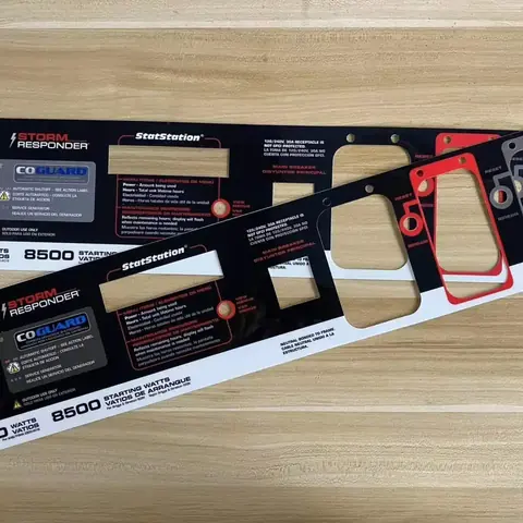 Frosted surface labels printing printed by China Printing Group