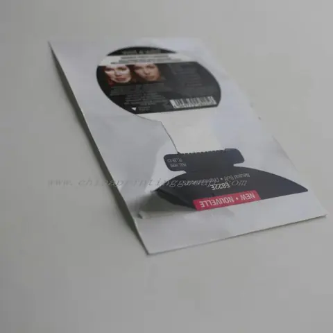 Customised waterproof 2 layer label sticker pages with printed logo