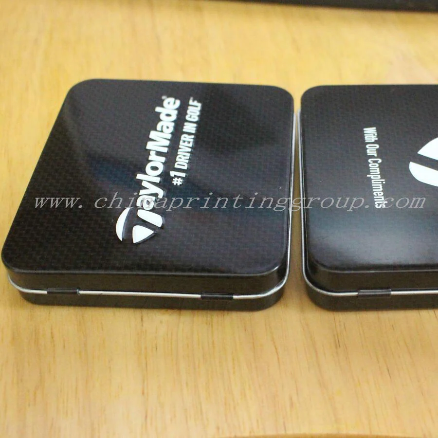 UV printed tinplate case with full colour artwork