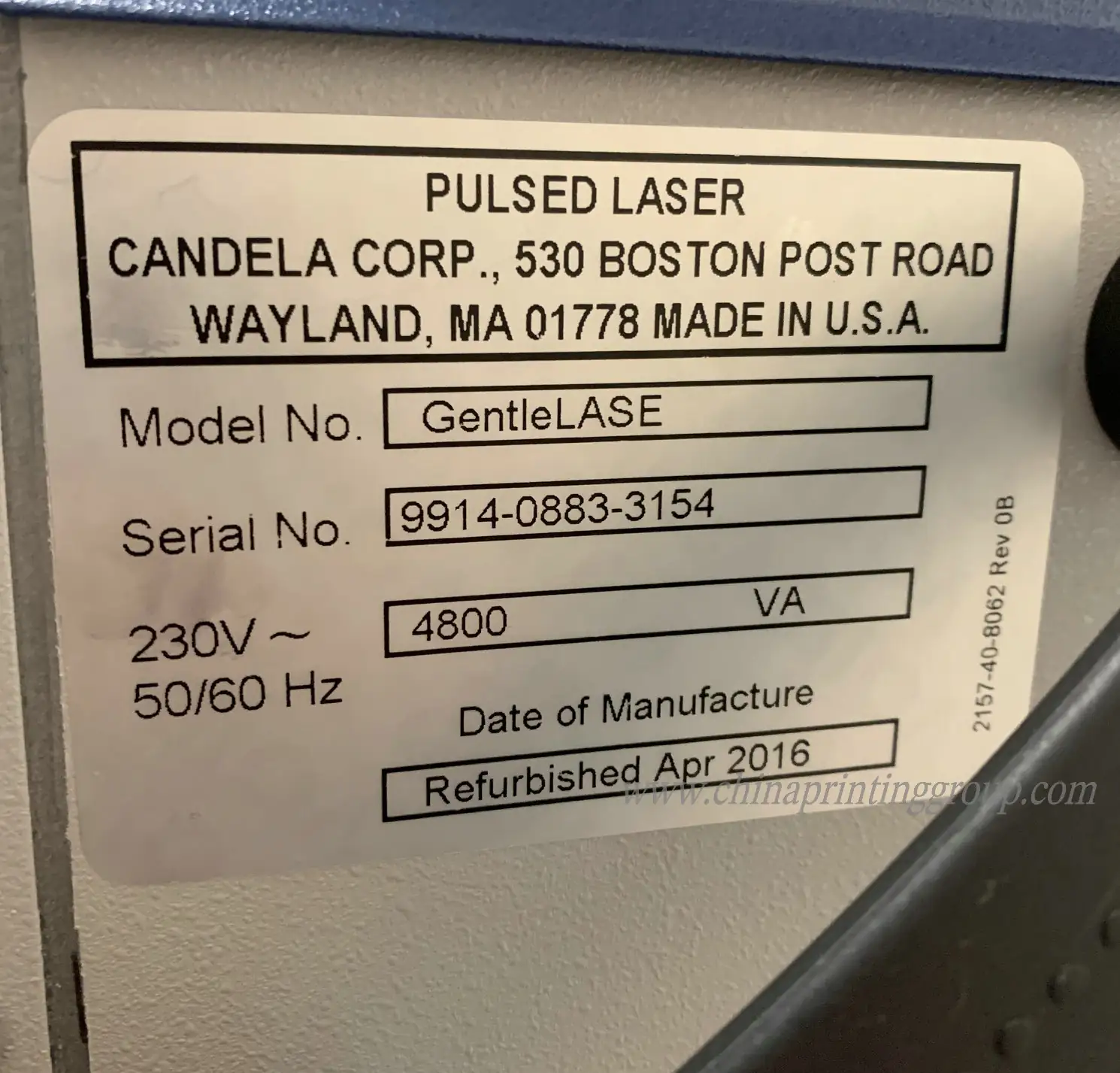 Silver Metallic labels printed by China Printing Group