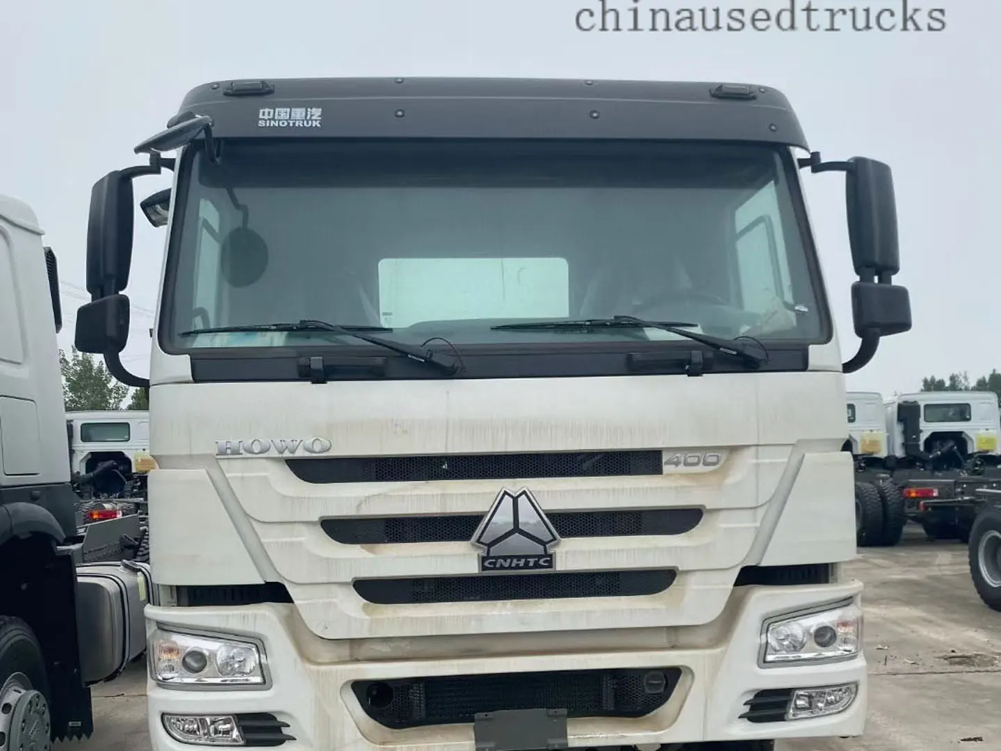 Discount spot truck HOWO 400hp truck chassis can be installed low price for sale main view
