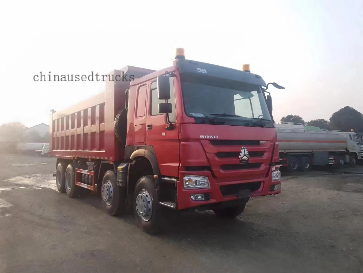 HOWO 8x4 dump truck price in China At a loss-Sell for money main view