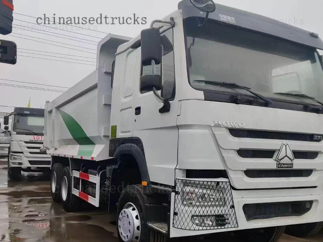 Cnhtc Factory Price Used HOWO Dump Truck 10/12 Wheeler 371/375HP Color Optional main view