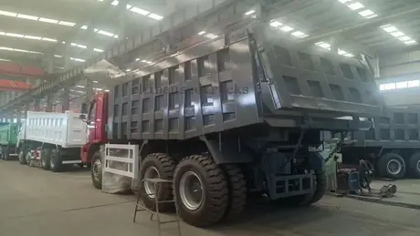 70 Mine truck package processing view 3