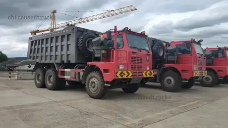 70 Mine truck package processing for export from China Used Trucks