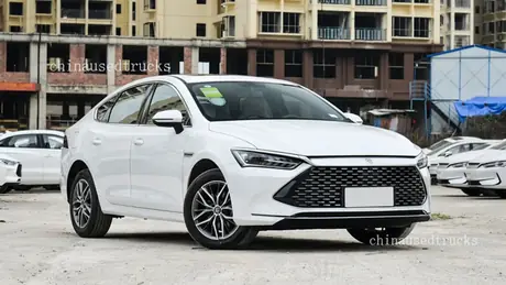 BYD Qin PLUS New Energy Electric Car Vehicle Has A Range Of 55/120/420/510km for export from China Used Trucks