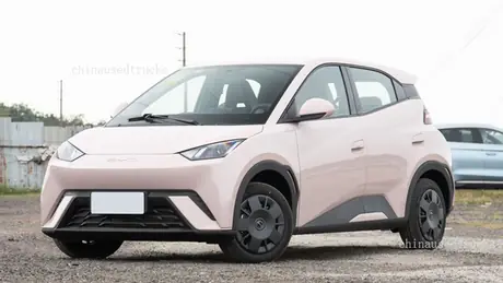 BYD Seagull New Energy Electric Car Vehicle Has A Range Of 305/405km for export from China Used Trucks
