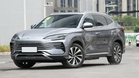 Byd - Song PLUS New Energy Electric Car Vehicle Has A Range Of 71/110/150/520/605km for export from China Used Trucks