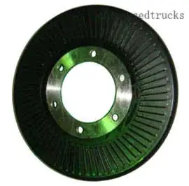 Crankshaft gear/Crankshaft front and rear oil seals/Crankshaft silicone oil shock absorber view 5
