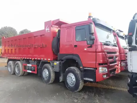 HOWO 8x4 dump truck price in China At a loss-Sell for money view 2