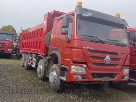 HOWO 8x4 dump truck price in China At a loss-Sell for money view 3