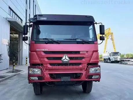 Used HOWO 12 Wheel Dump Truck 371/400/420HP view 2