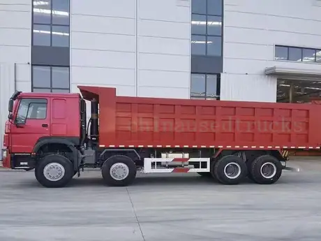 Used HOWO 12 Wheel Dump Truck 371/400/420HP view 6