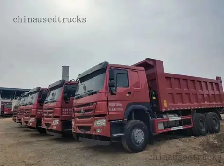 HOWO 6x4 dump truck The whole vehicle chassis has New truck can be picked up view 4