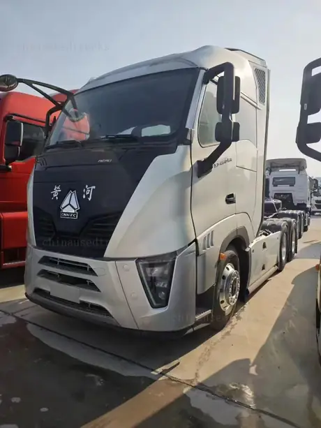 China Used Truck HUANGHE Used Tractor Truck 10 Wheel for export from China Used Trucks