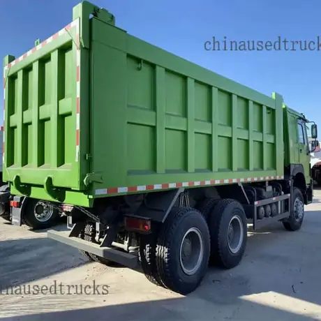Left-hand drive HOWO 5.6m dump truck sell at a low price view 5