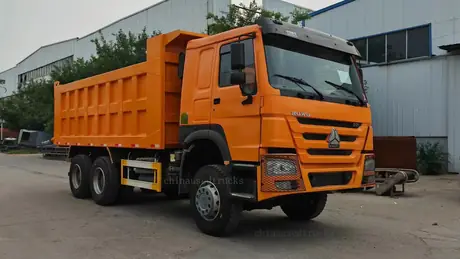 HOWO 371HP 10 Wheel 6x4 Used Dump Trucks For sale for export from China Used Trucks