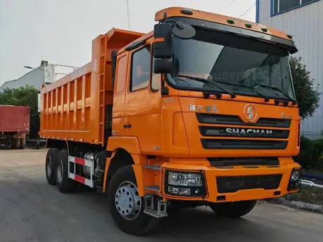 Low Price Used Shacman Dump Truck 6x4/8x4 10/12 Wheeler 375HP For Sale color optional view 2