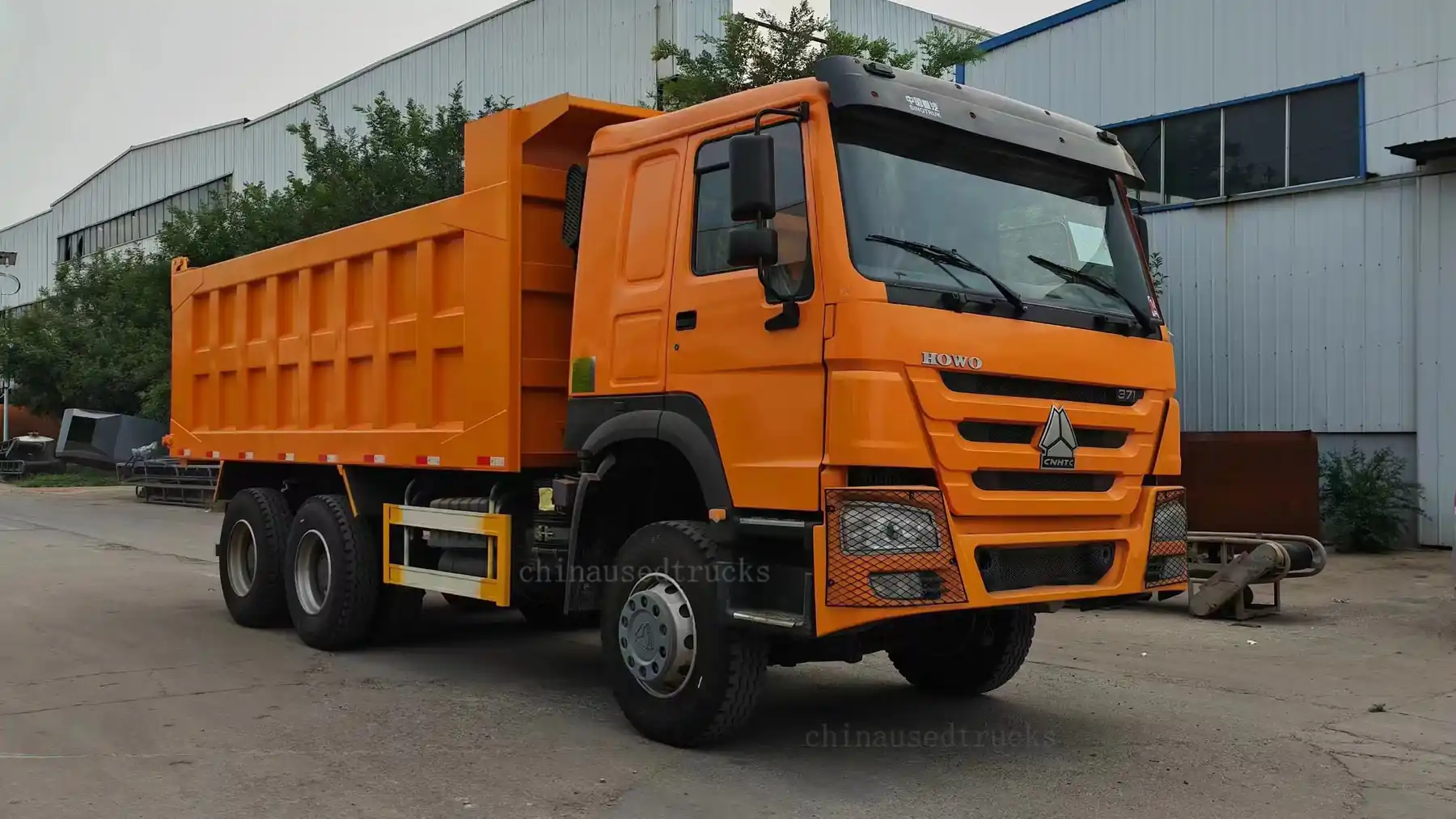 Used HOWO Dump Trucks Selected on Mechanical Condition