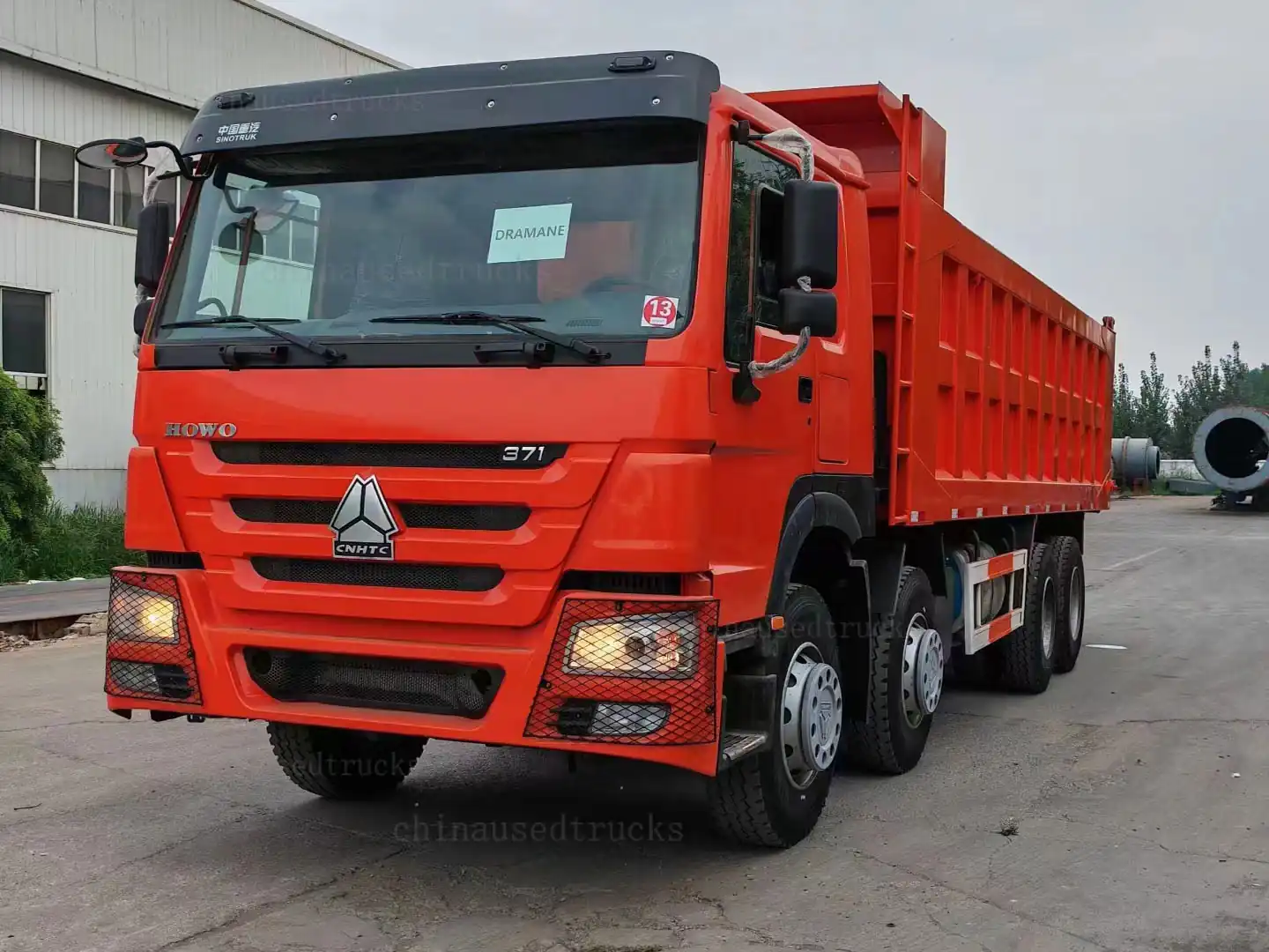 Used Truck China HOWO 371/375HP 6x4 And 8x4 10/12 Wheel Used Dump Truck main view