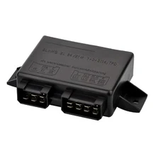 24V 13-pin electronic flasher unit for SCANIA 1334196 with black moulded housing and flat blade terminals