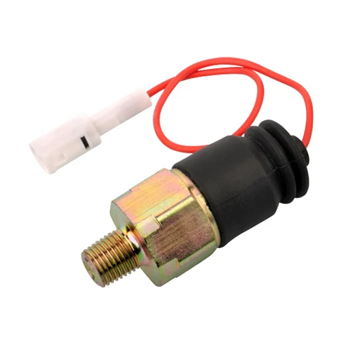 NPT1/4 threaded mechanical push control brake light switch for HINO 83380-1480 with 27 mm spanner size and normally open contact