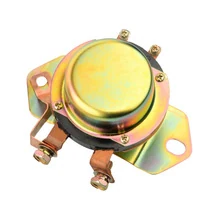 24V 100A battery switch relay DR266 for bus and truck with black moulded housing and metal terminals
