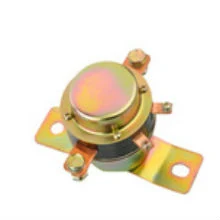 24V 100A DONGFENG battery switch relay DK235 with black moulded housing and metal terminals, mounted on a circuit board
