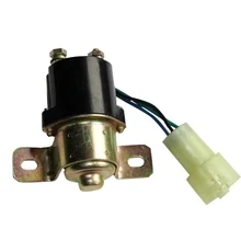 24V starter relay for HINO 0590 017 0915 with zinc-plated or white-plated metal housing and flat blade terminals