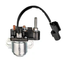 12V 24V 80A 100A DAF starter relay with zinc-plated finish and flat blade terminals