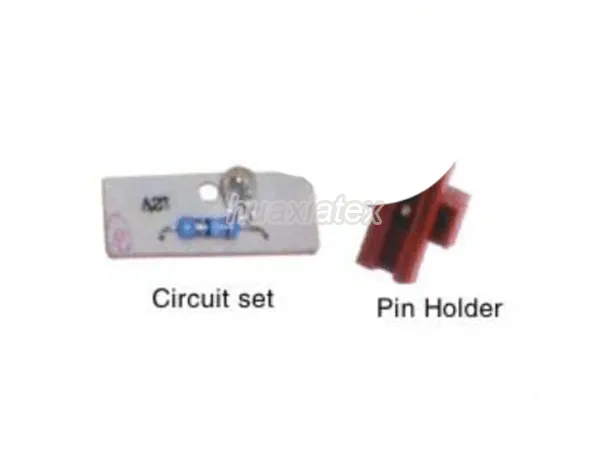 Circuit SET AND PIN Holder for Circular Knitting Machines