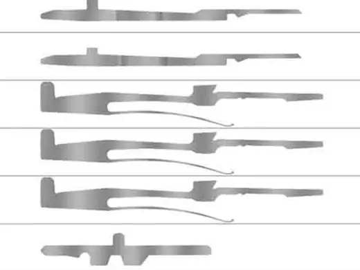 Circular Knitting Needles (Item 14) for circular knitting machines