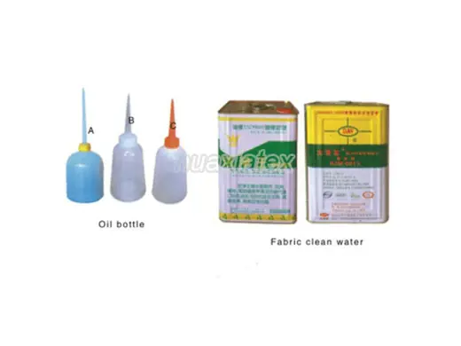 OIL Bottle AND Fabric Clean Water for Circular Knitting Machines for circular knitting machines