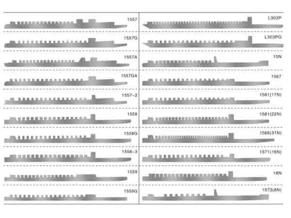 Selectors for Sock Knitting Machines (Item 17)