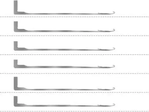 Sock Knitting Needles (Item 1) for circular knitting machines